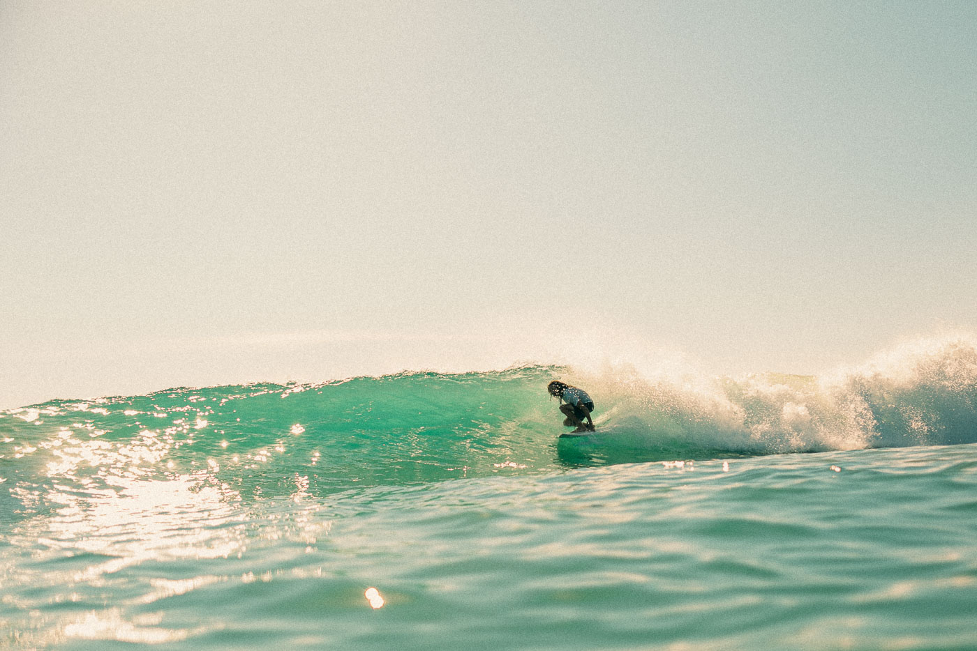 Chris Benterman surfing in Sri Lanka. Photo by Sony Ambassador Stefan Haworth