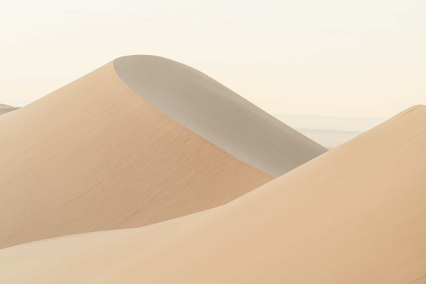 Sand dunes of Mongolia of the Gobi desert