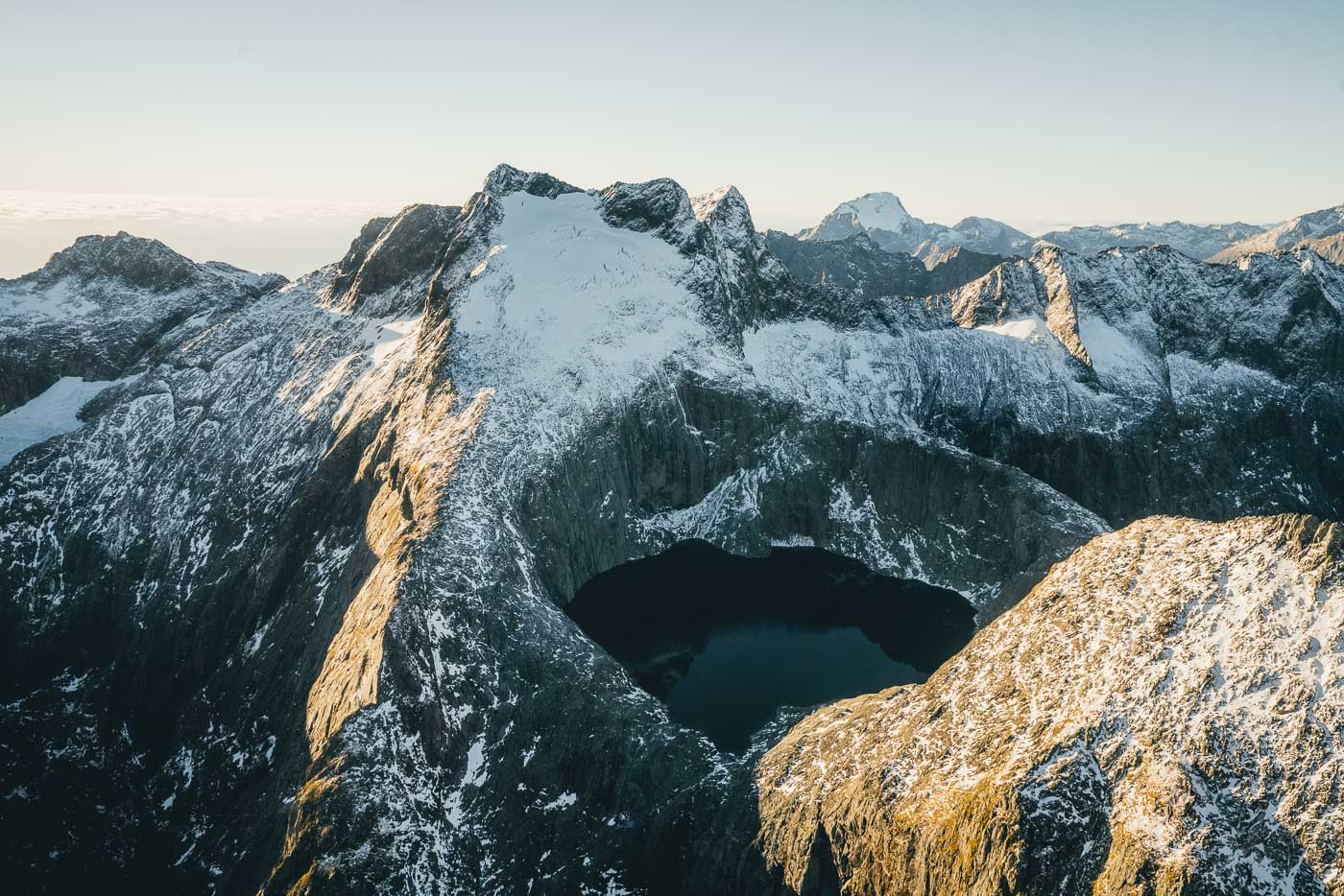 Flight to Milford Sound, NZ