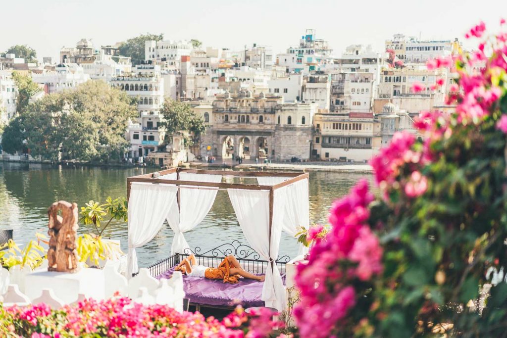 Relaxing in Udaipur luxury, India