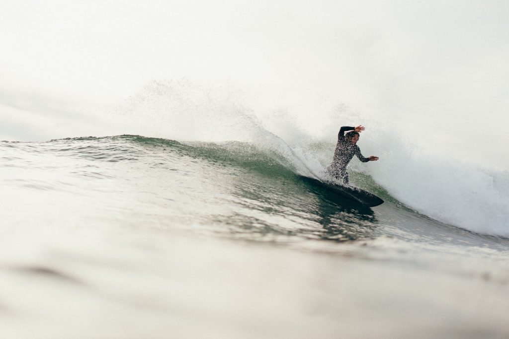 Surfing in Taghazout, Morocco