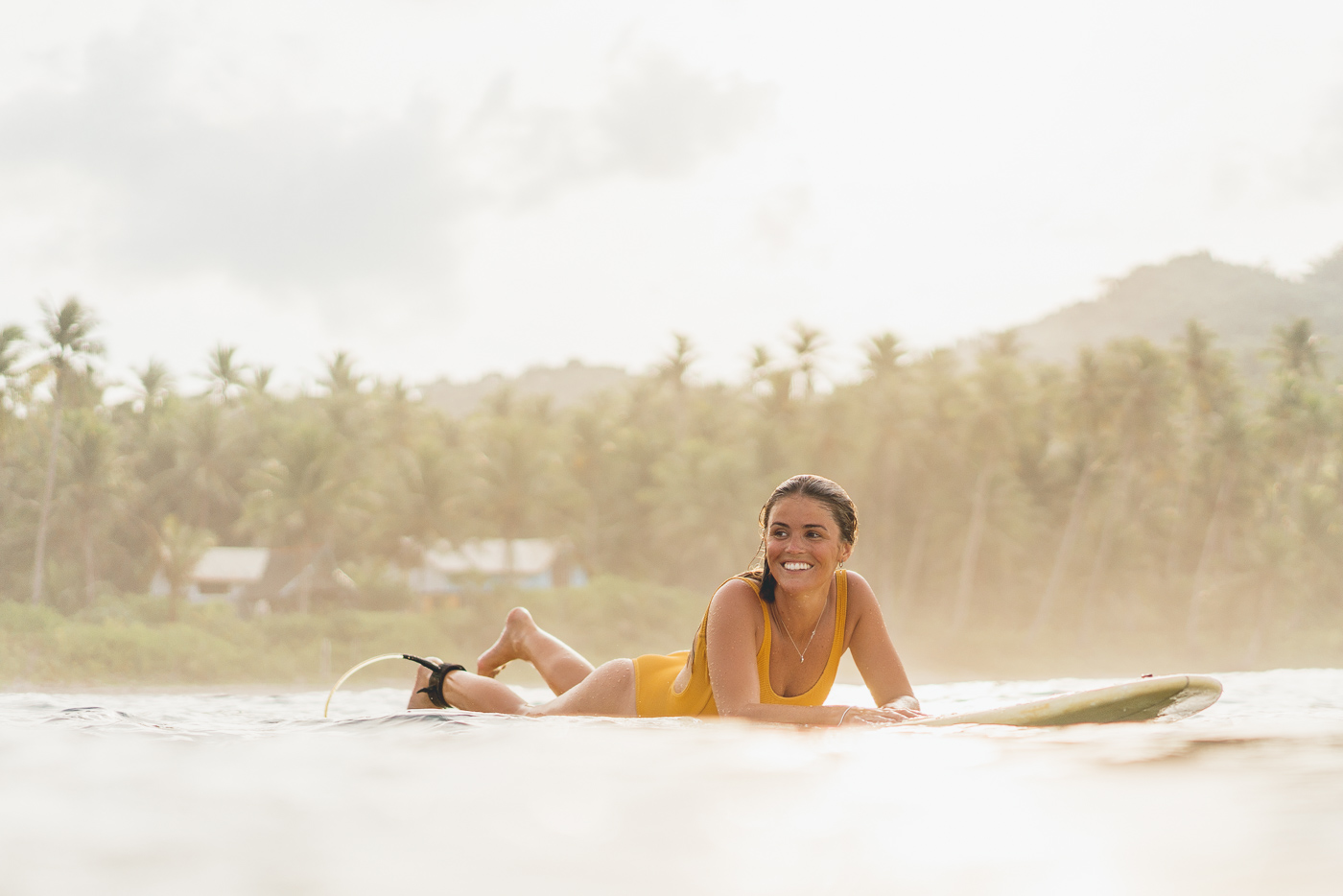 Babe jess Davis Surfing in philippines