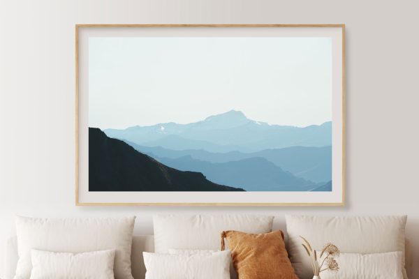 Fine art print of Otago winter hues from Queenstown Photographer Stefan Haworth, NZ. Image captured in Queenstown southern Alps