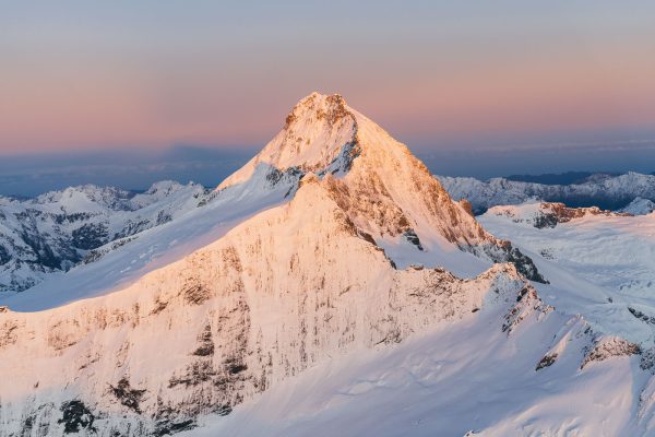 Fine art print of "Mt Aspiring Sunrise" from Queenstown Photographer Stefan Haworth, NZ. Image captured in Fiordland, New Zealand.